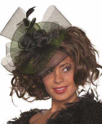 W9929-A schwarz/gold Gala Haarreif Charleston