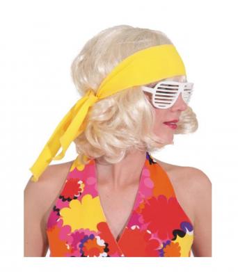 O22596 gelb Damen Kopfband Hippiestirnband