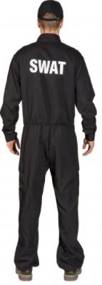O7733-46-48 schwarz Herren Polizei Overall Policeanzug Gr.46-48 - 2