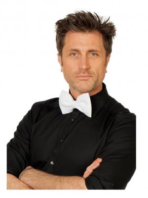 W53520-02 weiß Damen Herren Schaumstoff Fliege Party - 1