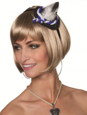 W9933-05 grau Damen Mini Tiroler-Bayernhut