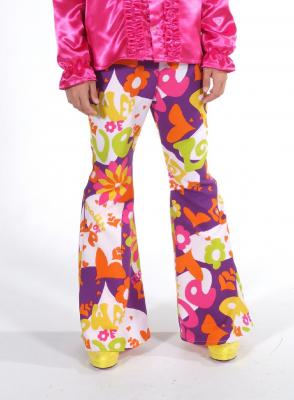 M207027-123-116-A Kinder Hippie-Party Hose Schlaghose Gr.116