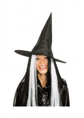 K10250021 schwarz Märchenhut Hexenhut