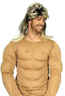 K312909-A Muskelkostüm Muskulöses Oberteil - 0