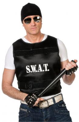 W44230B schwarz Herren SWAT Weste Polizeiweste