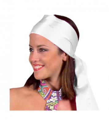 M210301-1 weiß Damen Herren Schärpe Band