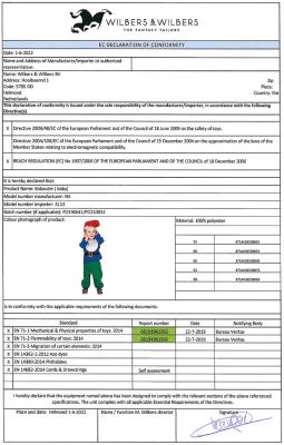 W3113-80 Zwergen-Kostüm Baby Gnom Wichtel Gr.80 - 3