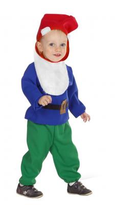 W3113-92 Zwergen-Kostüm Baby Gnom Wichtel Gr.92 - 1