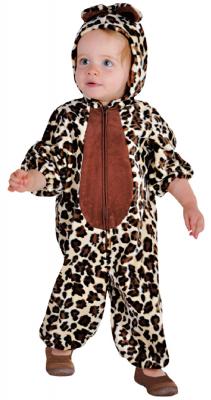 M212024 Baby Kleinkinder Panter Panter Kostüm Leoparden Overall