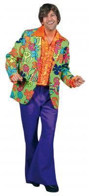 M210208-105-A bunt Herren Jacke Hippiejackett - 0