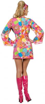 W4562-38 Hippie Kostüm Partykostüm Discokostüm Gr.38 - 2