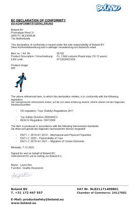 B82190-10-12 Jahre blau-schwarz Kinder Junge Mädchen Ninja Anzug Samurai Köstüm Gr.10-12 Jahre - 2