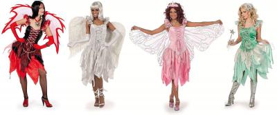 W4035 D-34-A lind-grün Schmetteilings Elfe Feenkleid Gr.34 - 1