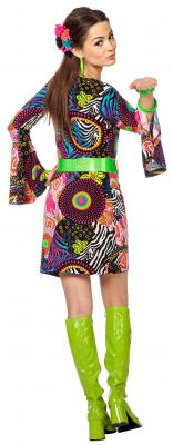 L3201710-36 Damen Hippie Kleid-Hippykleid Gr.36 - 2