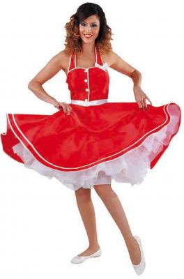 M215114 rot Damen Boogie Woogie Tanzkleid - 0