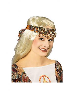 K83486620-12 bunt Haarschmuck mit Perlen - 0