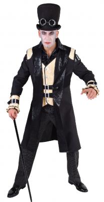 M217245-XL Herren Steampunkkostüm Blacky schwarz Lord Marquis Gr.XL=60 - 1