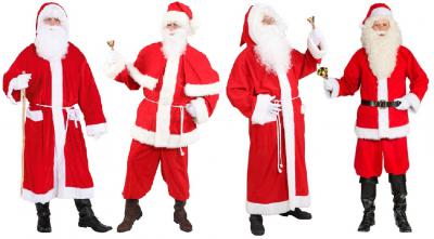 O21200  Herren Weihnachtsmann-Set - 3