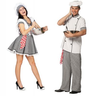 L3301350 Herren Koch Kostüm - 1