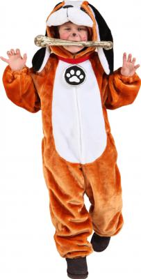 O5230 Kinder Bernhardiner Kostüm Hund Welpe - 1