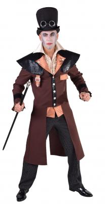 M217246 Herren Steampunk Kostüm-Anzug Bronze - 1