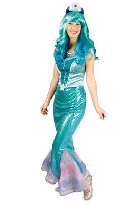 K31250600 Kinder Meerjungfrau Kostüm Wassernixe Nixe - 1
