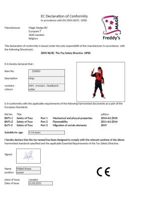 M216063-A schwarz-rot Kinder Junge Mädchen Ninja Schwertkämpfer Kostüm - 1