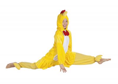 B88004 gelb Kinder Junge Mädchen Damen Herren Huhn Overall-Kostüm - 6