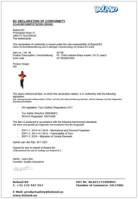 B82193 Ninja schwarz-rot-gelb Schwertkämpfer Kinder Gr.10 bis 12 Jahre - 3