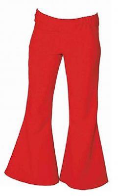 O7105 rot Herren Schlaghose 70er 80er Jahre Discohose - 0