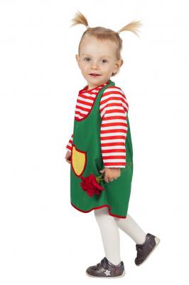 W3483 Baby-Kostüm Grünes-Kleid Karlinchen - 0