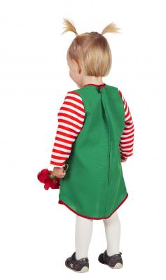 W3483 Baby-Kostüm Grünes-Kleid Karlinchen - 1