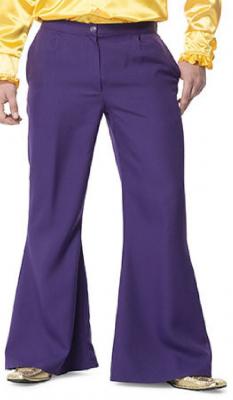 L330026K lila Herren Schlaghose Discohose Hippiehose
