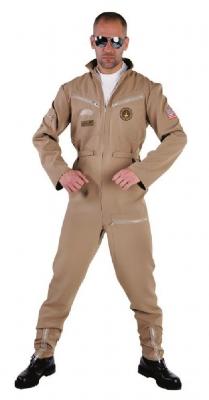 M213200 beige Herren Piloten Jetfighter Overall