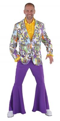 M210208-132-A bunt Herren Jackett Hippiejacke - 0