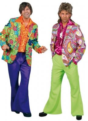 M210208-110-A bunt Herren Jacke Hippiejacke - 1