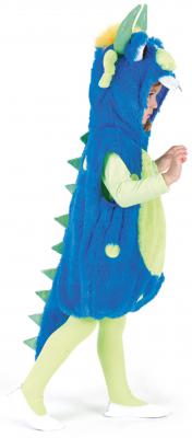 Oh2012-104-110 blau Rona Kinder Monster Weste Kostüm Gr.104-110 - 2