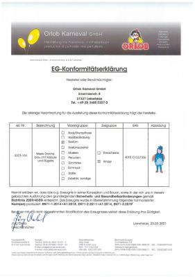 O5373-104 Drachen Weste Drachenweste Drachenkostüm Gr.104 - 4