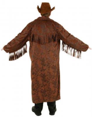 O7176 braun Herren Cowboy Mantel Trapper - 1