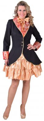 M218188-2-S schwarz Damen Party Theater Jacke Gr.S - 1