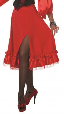 W4434-B rot Damen Rock Cowgirlrock Spanierinrock - 0