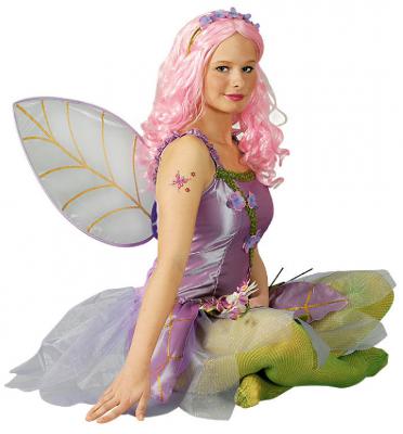 K31250407-A flieder Damen Elfen Kostüm Feenkleid - 2