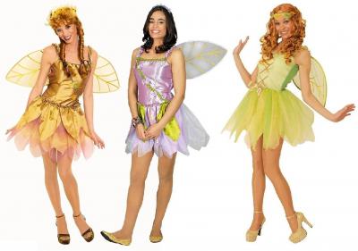 K31250407-A flieder Damen Elfen Kostüm Feenkleid - 3