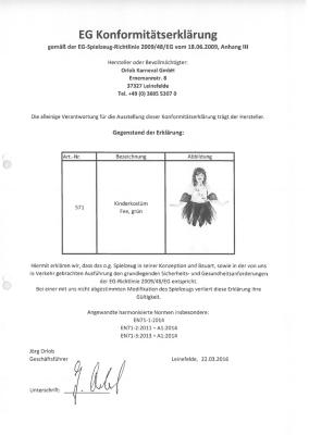 O571 grün Kinder Feen Kleid Elfenkostüm - 2