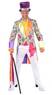 M217283-S Mexican Skull Herren Frack Tag der Toten Gr.S - 1