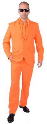 M218287-27 orange Herren Anzug Smoking Sakko Hose und Krawatte - 0