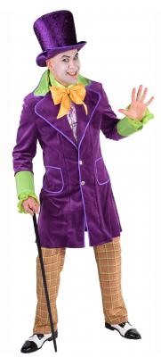 M217247-M lila Purple Jack Herren Steampunk Kostüm-Anzug Gr.M - 1