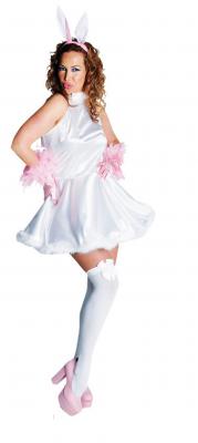M211114 weiß Damen Engel Kostüm Katze - 2