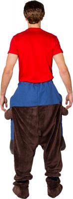 O7815-H-180-195 Bär CARRY ME Huckepack trag mich Kostüm Gr.180 bis 195 cm Körpergröße - 2