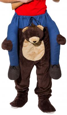 O7815-H-180-195 Bär CARRY ME Huckepack trag mich Kostüm Gr.180 bis 195 cm Körpergröße - 3